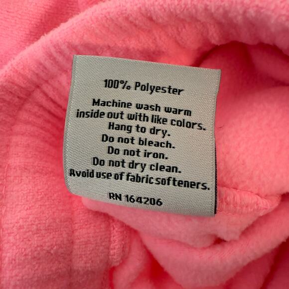 Dudley Stephens Scallop Fleece Shorts | Hot Pink Lounge Casual | Women’s XS - Picture 5 of 8